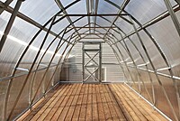 Polyhouse GI Structure Fabrication & Erection