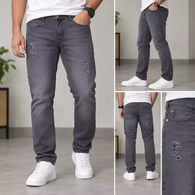 Men’s Skinny Fit Denim Jeans Multi Color