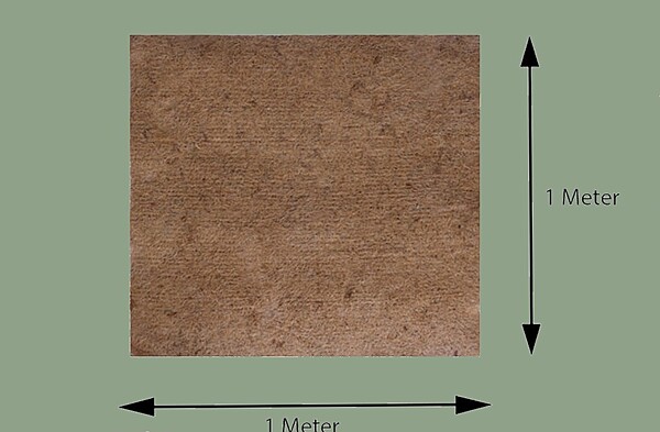 Coir Grow Mat | 1 m × 1 m Coconut Coir Plant Grow Mat