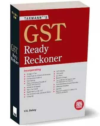 GST Goods and Services Tax Ready Reckoner
