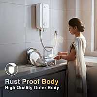 3 L White instant water heater