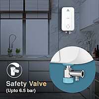 3 L White instant water heater