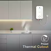 3 L White instant water heater
