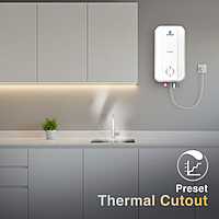 3 L White instant water heater