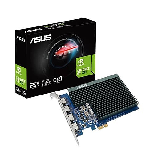 ASUS GT 730 2GB GDDR5 Graphics Card – 4× HDMI Ports | Passive Cooling