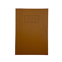 Janrax A4 Brown 80 Pages Feint and Ruled Exercise Book
