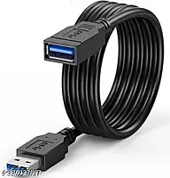 Lapcare LPUSBEXT USB Extension Cable – Extend Connectivity for Keyboards & Mice with Reliable Data Transfer