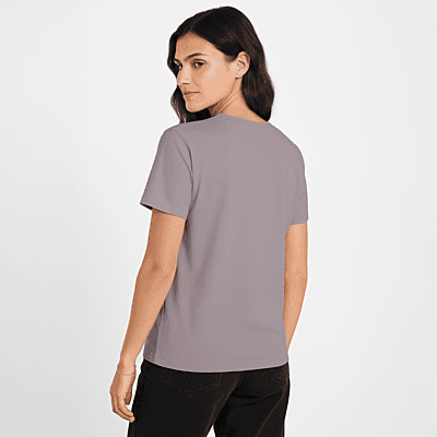 Churrpi Plain T-shirt For Women | Warm Grey