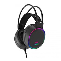 Ant Esports H1000 Pro RGB Gaming Headset – 50mm Driver | USB, 3.5mm | Over-Ear | Black