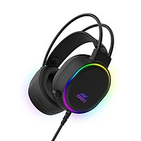 Ant Esports H1000 Pro RGB Gaming Headset – 50mm Driver | USB, 3.5mm | Over-Ear | Black