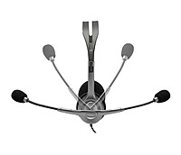 Logitech H110 Stereo Headset – 3.5mm Plug | Over-Ear | Fixed Mic | PC Compatible