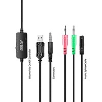 Ant Esports H1100 Pro RGB Gaming Headset – 50mm Driver | 7.1 Surround Sound | White