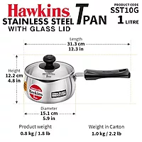 HAWKINS SS T PAN 1L G LID (SST10G)