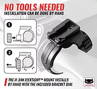 CATEYE BRACKET FOR VOLT & AMPP SERIES HEADLIGHTS