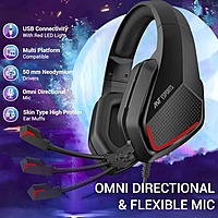 Ant Esports H590 7.1 Gaming Headset – 50mm Driver | LED Lighting | USB | Over-Ear