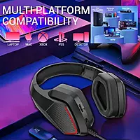 Ant Esports H590 7.1 Gaming Headset – 50mm Driver | LED Lighting | USB | Over-Ear