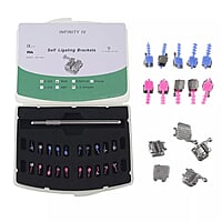 Infinity Self Ligating Brackets With Free Tool