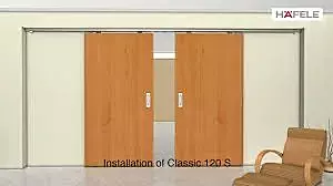 Hafele Classic 120 S- 2 Door Syncro Sliding Mechanism