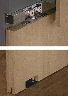 Hafele Classic 120 W Smuso Single Door Sliding System