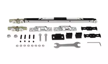 Hafele Classic 120 W Smuso Single Door Sliding System
