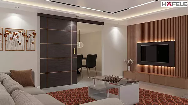 Hafele Classic 90XL SC Single Door Sliding System
