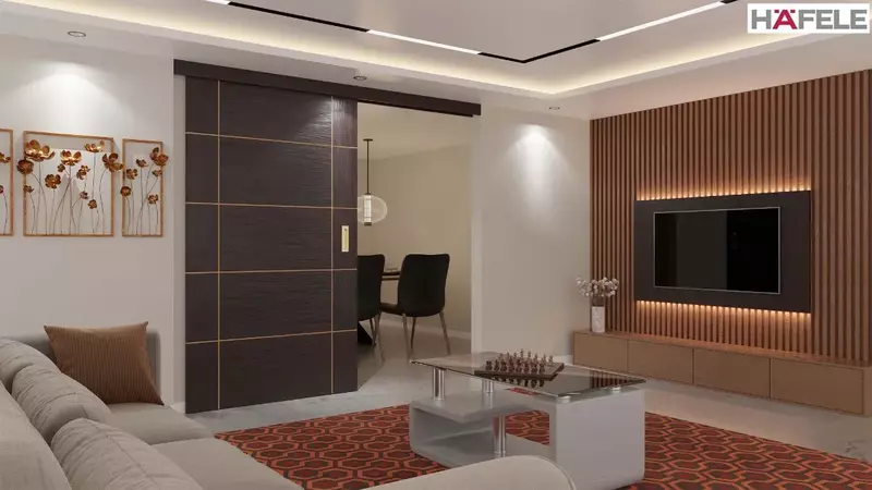 Hafele Classic 90XL SC Single Door Sliding System