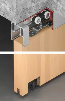 Hafele Slido D-Line11 160P Single Door Sliding System