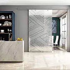 Hafele Design Ergo 120 SS Smuso Glass Door Sliding Mechanism