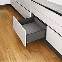 Hafele Matrixbox Slim Tandem- Stainless Steel