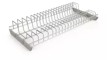 Hafele Wall Unit Plate & Glass Rack