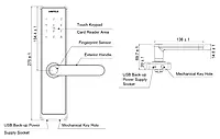 Hafele RE-Ach Digital Lock