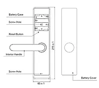 Hafele RE-Ach Digital Lock