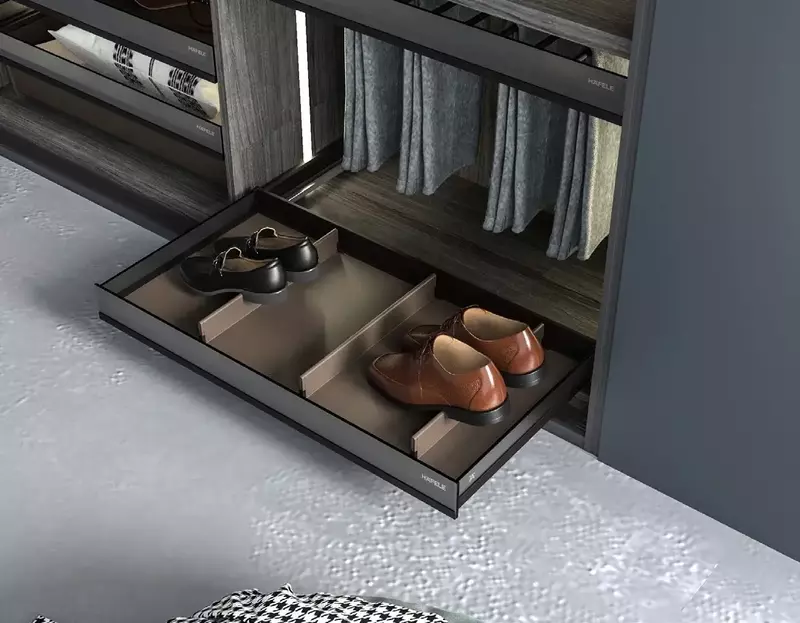 Hafele Shoe Rack Pull-out- Evolve Series