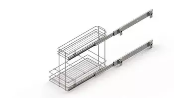 Hafele Side Mounted Detergent Rack