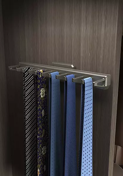 Hafele Side Mounted Tie Rack