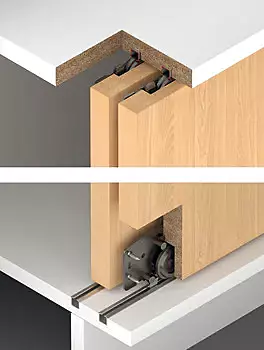 Hafele Slido F-Line 18 50A Sliding Mechanism- 2 Door