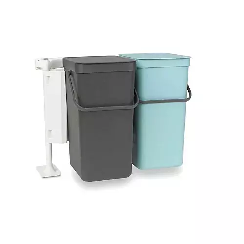 Hafele Built-In Sort & Go Waste Bin 2x16L