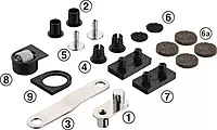 Hafele Table Top Swivel Fitting