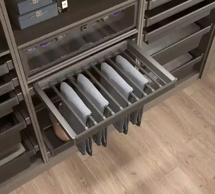 Hafele Trouser Rack Pull-out- Eminence Series