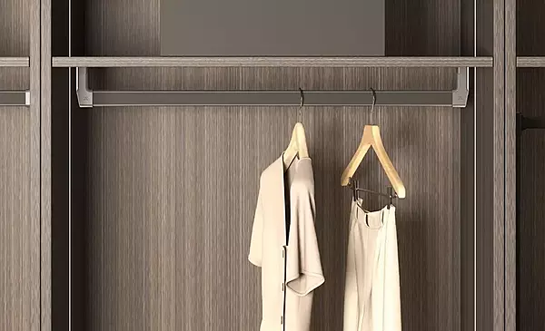 Hafele Wardrobe Rail 1000 mm- Eminence Series