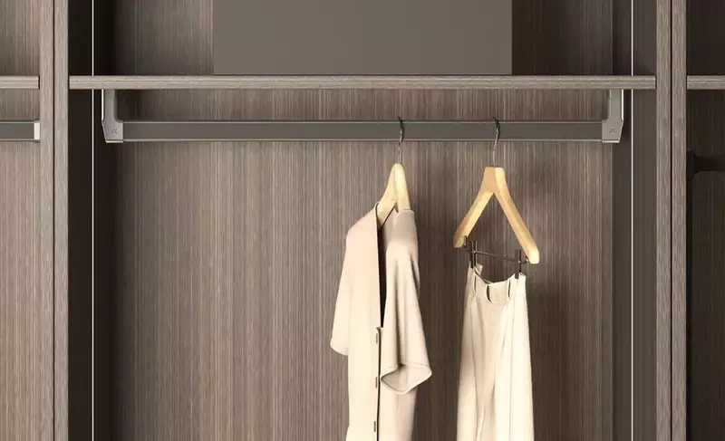 Hafele Wardrobe Rail 1000 mm- Eminence Series