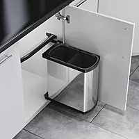 Kesseboehmer Hailo AS Duo 8/8 Waste Bin