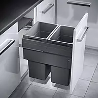 Kesseboehmer Hailo AS Euro Cargo 450 38/38 Dark Grey Waste Bin