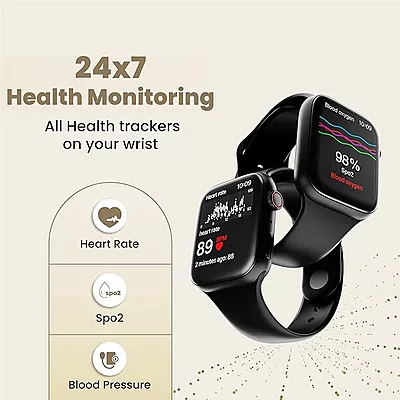 Hammer Ace 3.0 Bluetooth Calling Smart Watch with Largest 1.85" IPS Display, Dual Mode, Spo2, Heart Rate, Strong Metallic Body & Skin Friendly Strap Hammer Ace 3.0 Bluetooth Calling Smart Watch with Largest 1.85" IPS Display, Dual Mode, Spo2, Heart Rate, Strong Metallic Body & Skin Friendly Strap