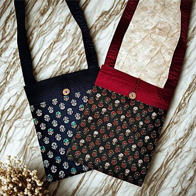 Printed Large Mobile Bag