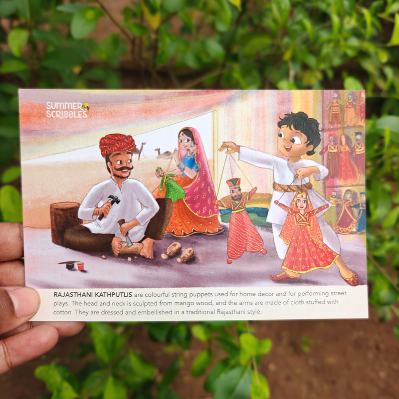 Handicrafts of India Note Cards Set of 10