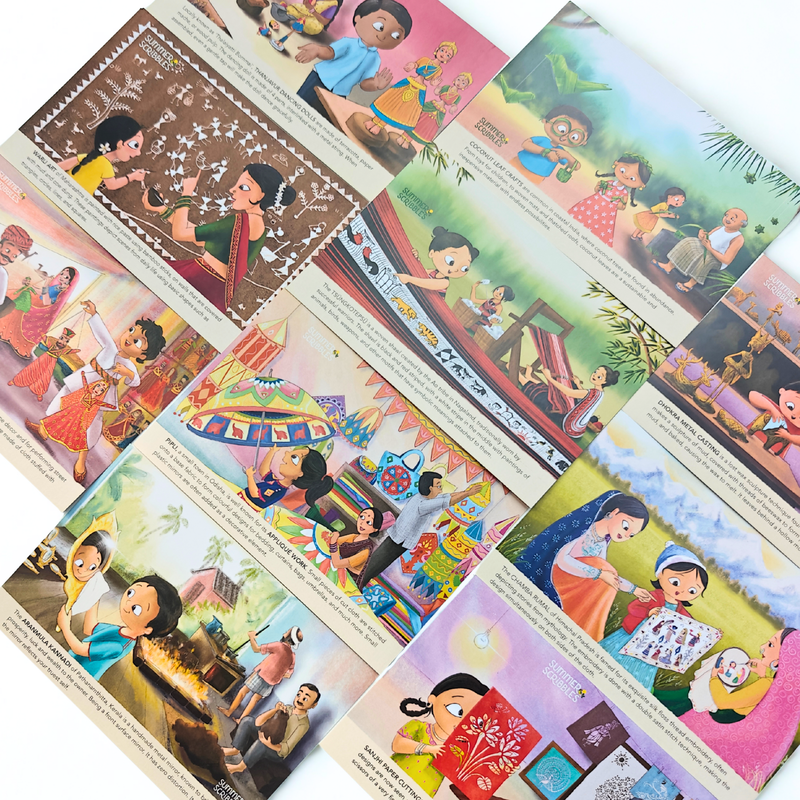 Handicrafts of India Note Cards Set of 10