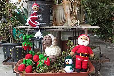 Handknitted Christmas Celebration Packs