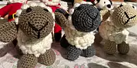 Handknitted Sheep
