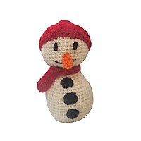 Handknitted Snowman